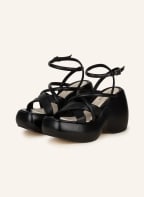 ELVIO ZANON Wedges, Farbe: SCHWARZ (Bild 1)