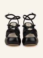 ELVIO ZANON Wedges, Farbe: SCHWARZ (Bild 1)