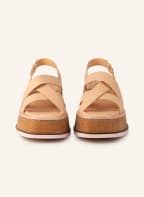 ELVIO ZANON Wedges, Farbe: HELLORANGE (Bild 1)