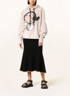 MONCLER GENIUS Oversized-Hoodie OLIVE OYL , Farbe: BEIGE/ SCHWARZ/ ROT (Bild 1)