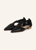 DONNA CAROLINA Slingballerinas, Farbe: SCHWARZ (Bild 1)