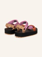 Teva Sandalen MIDFORM UNIVERSAL METALLIC, Farbe: ORANGE/ ROSA (Bild 1)