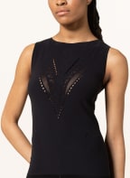 Wolford Stricktop AJOURÉ NET, Farbe: SCHWARZ (Bild 1)