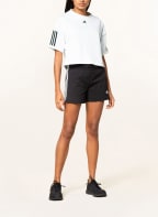 adidas Cropped-Shirt HYPERGLAM BOXY, Farbe: WEISS (Bild 1)