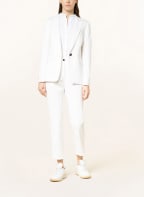 PESERICO Blazer mit Leinen, Farbe: WEISS (Bild 1)