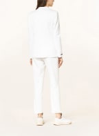 PESERICO Blazer mit Leinen, Farbe: WEISS (Bild 1)