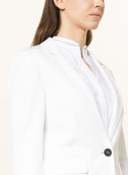 PESERICO Blazer mit Leinen, Farbe: WEISS (Bild 1)