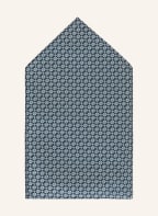WILVORST Set: Plastron und Einstecktuch, Farbe: BLAU/ GRÜN (Bild 1)