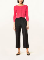 PATRIZIA PEPE Cropped cardigan, Color: RED (Image 1)