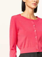 PATRIZIA PEPE Cropped cardigan, Color: RED (Image 1)