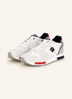 Blauer Sneaker QUEENS , Farbe: HELLGRAU/ WEISS (Bild 1)