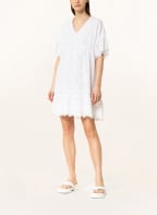 darling harbour Dress made of lace with ruffles, Color: CREAM (Image 1)