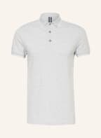 PROFUOMO Piqué polo shirt, Color: LIGHT GRAY (Image 1)