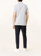 PROFUOMO Piqué polo shirt, Color: LIGHT GRAY (Image 1)