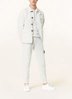 STONE ISLAND Fieldjacket mit Leinen, Farbe: WEISS (Bild 1)