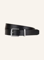 Calvin Klein Leather belt, Color: BLACK (Image 1)