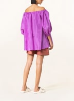 VALENTINO Off-shoulder blouse made of silk , Color: PURPLE (Image 1)