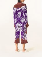 VALENTINO Silk blouse , Color: WHITE/ PURPLE/ BROWN (Image 1)