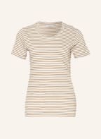Marc O'Polo DENIM T-Shirt, Farbe: WEISS/ COGNAC (Bild 1)