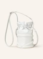 Alexander McQUEEN Pouch bag SOFT CURVE, Color: WHITE (Image 1)