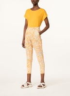 ICHI 7/8-Hose IHKATE, Farbe: ECRU/ ORANGE/ HELLBLAU (Bild 1)