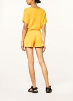 ICHI Strickshorts IHPERLAS, Farbe: ORANGE (Bild 1)