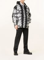VALENTINO Oversized anorak jacket, Color: BLACK/ WHITE (Image 1)