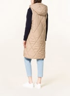 TOMMY HILFIGER Quilted vest with SORONA®AURA insulation, Color: BEIGE (Image 1)
