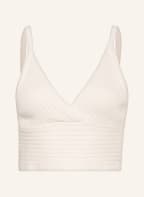 Marc O'Polo DENIM Cropped-Stricktop, Farbe: WEISS (Bild 1)