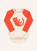 mini rodini Body, Farbe: HELLGELB/ ROT (Bild 1)