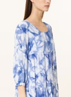 rich&royal Kleid mit 3/4-Arm, Farbe: HELLBLAU/ WEISS (Bild 1)
