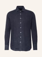 STROKESMAN'S Leinenhemd Modern Fit , Farbe: DUNKELBLAU (Bild 1)