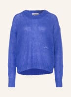 GANNI Pullover mit Mohair , Farbe: BLAU (Bild 1)