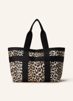 GANNI Shopper, Color: BEIGE/ BLACK (Image 1)
