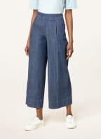 windsor. Denim Culottes, Color: DARK BLUE (Image 1)