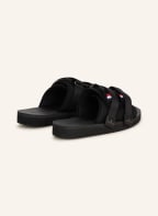 MONCLER Slides SLIDEWORK, Color: BLACK (Image 1)