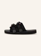 MONCLER Slides SLIDEWORK, Color: BLACK (Image 1)