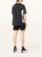 ER ELIAS RUMELIS Oversized-Shirt aus Mesh, Farbe: SCHWARZ/ WEISS (Bild 1)