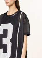 ER ELIAS RUMELIS Oversized-Shirt aus Mesh, Farbe: SCHWARZ/ WEISS (Bild 1)