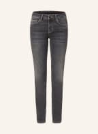 LIU JO Jeans mit Schmucksteinen, Farbe: 87276 Denim dark grey wash (Bild 1)