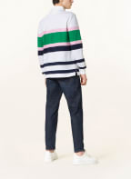 POLO RALPH LAUREN Rugbyshirt Classic Fit, Farbe: GRÜN/ ECRU/ HELLROSA (Bild 1)