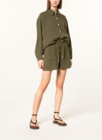 MRS & HUGS Musselinshorts, Farbe: KHAKI (Bild 1)