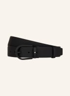 MONTBLANC Leather belt, Color: BLACK (Image 1)