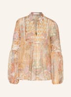 GUESS Blouse-style shirt JOSETTE, Color: CREAM/ LIGHT ORANGE/ LIGHT GREEN (Image 1)