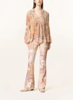 GUESS Blouse-style shirt JOSETTE, Color: CREAM/ LIGHT ORANGE/ LIGHT GREEN (Image 1)