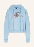 GUESS Hoodie CASSIOPEA, Color: LIGHT BLUE (Image 1)