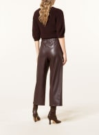 RIANI Culotte in Lederoptik , Farbe: DUNKELLILA (Bild 1)