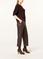 RIANI Culotte in Lederoptik , Farbe: DUNKELLILA (Bild 1)