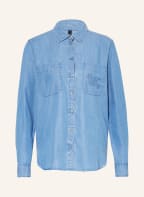 MARC CAIN Denim shirt blouse, Color: 351 baby blue (Image 1)