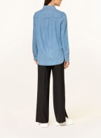 MARC CAIN Denim shirt blouse, Color: 351 baby blue (Image 1)